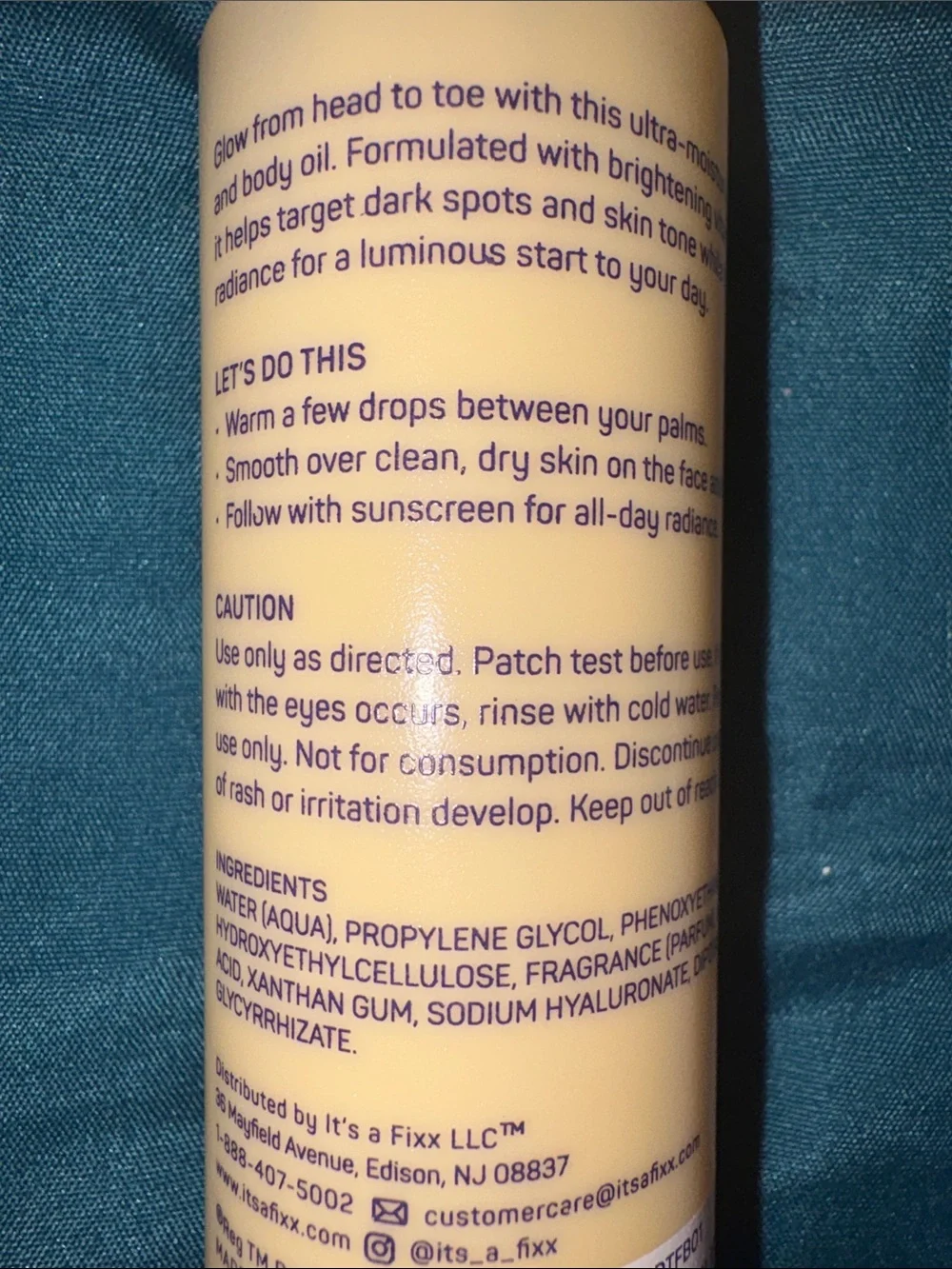 Spa essentials- Glow Vitamin C Day & Smooth Retinol Repair Face & Body Oil 3.2oz